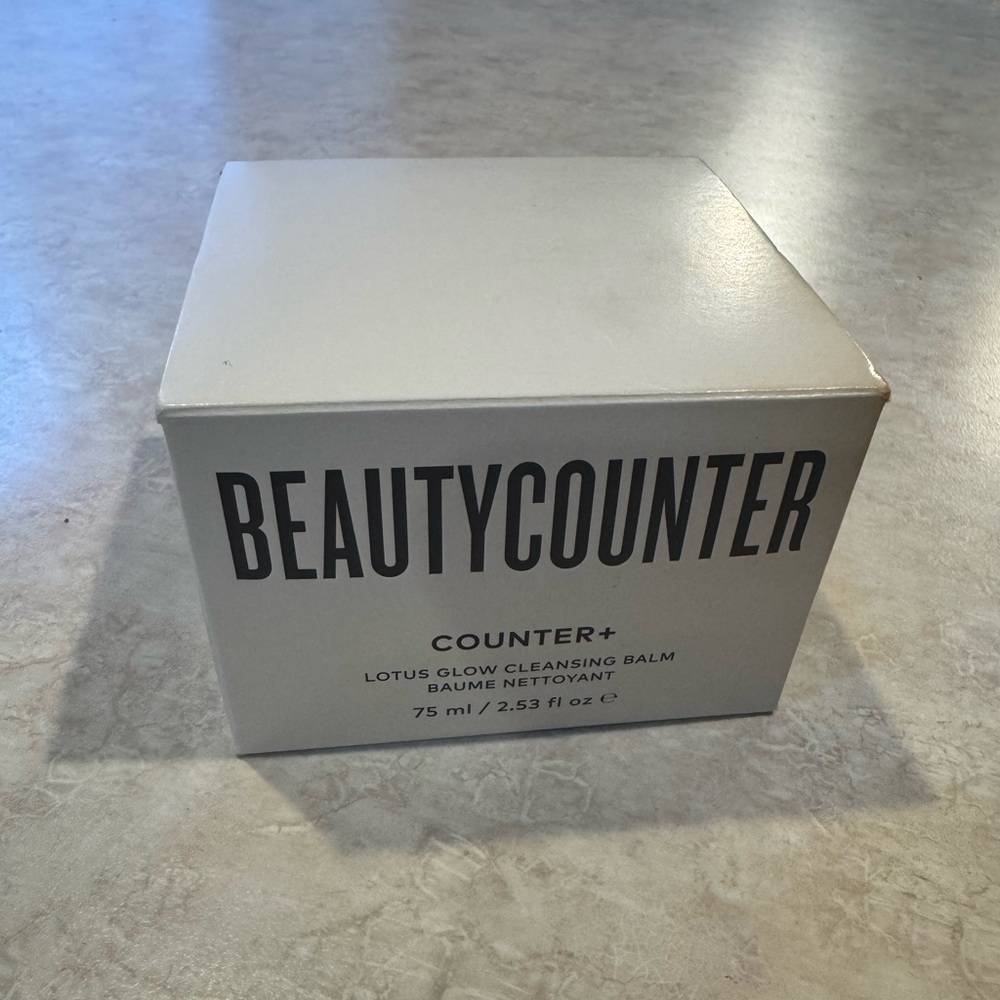 Beautycounter counter+ lotus glow cleansing balm